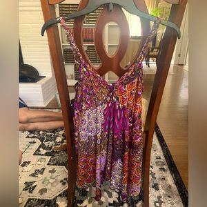 Moa Moa Spaghetti Strap Multi-Design Top SMALL